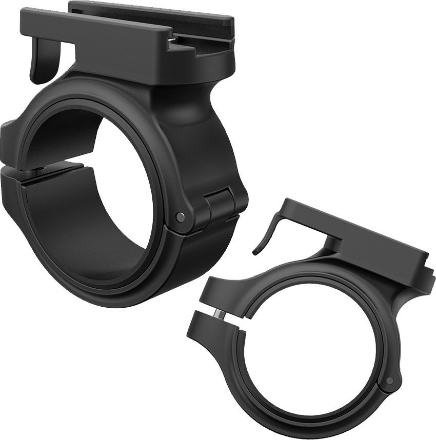 Uchwyt na kierownicę Ravemen ABM05 do lampek Ravemen, czarny, przykręcany