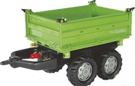 Rolly Toys Przyczepa wywrotka 2-osiowa jasno zielona (5121502)