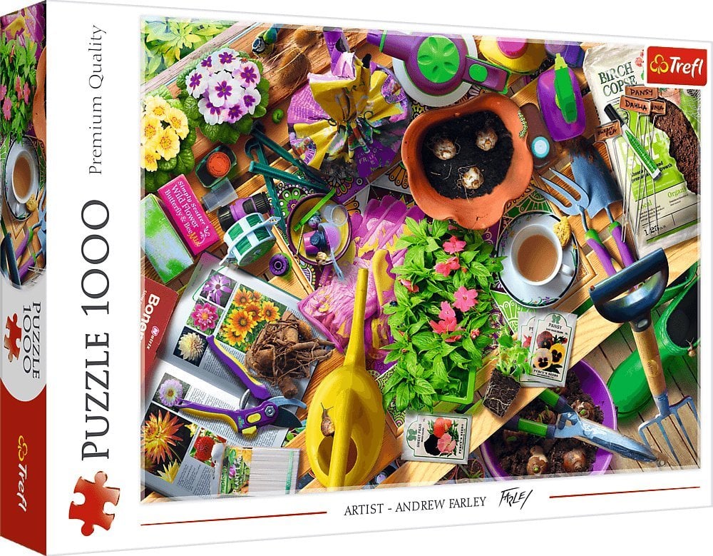 Trefl Puzzle Porządki w ogrodzie 1000 elementów (10927)