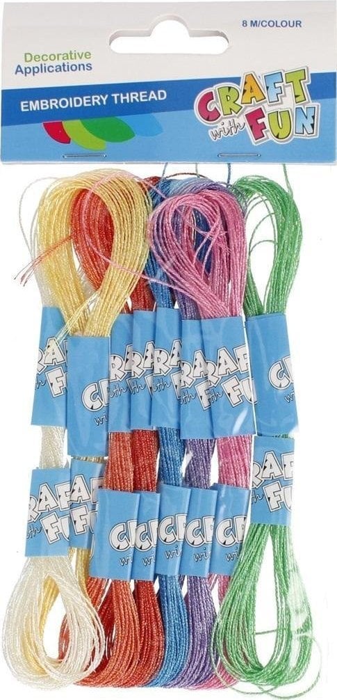 Craft with Fun OZDOBA DEK MULINA 8XMIX CF PBH 12/144