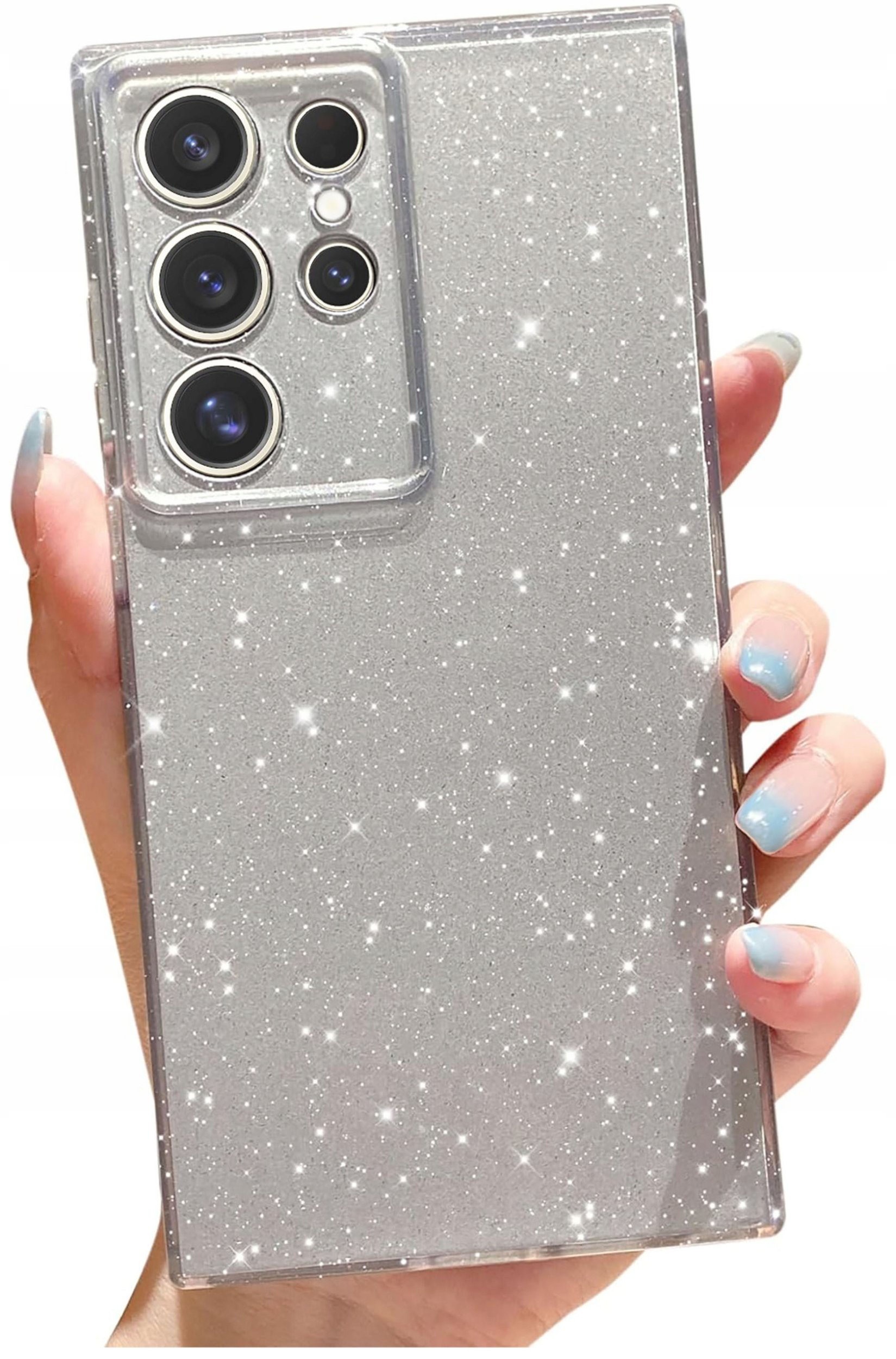 Etui do Samsung S25 Ultra SILICONE BROKAT CASE + SZKŁO 9H