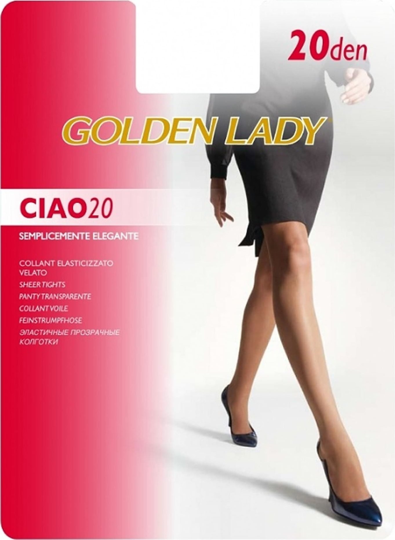 Golden Lady RAJSTOPY GOLDEN LADY CIAO 20 (kolor castoro, rozmiar 4)