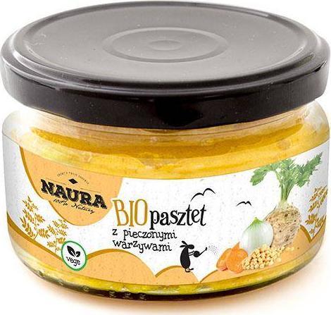 Naura Pasztet z pieczonymi warzywami BIO 190 g