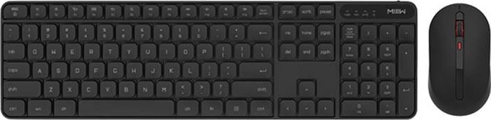 Klawiatura + mysz MIIIW Zestaw bezprzewodowy Klawiatura i Mysz Combo MIIIW (Czarna)