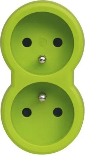 Legrand Rozgałęźnik 2X2P+Z 16A pionowy biało-zielony Legrand 050501