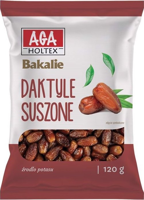 Aga Holtex Aga Holtex Daktyle suszone 120g Bakalie