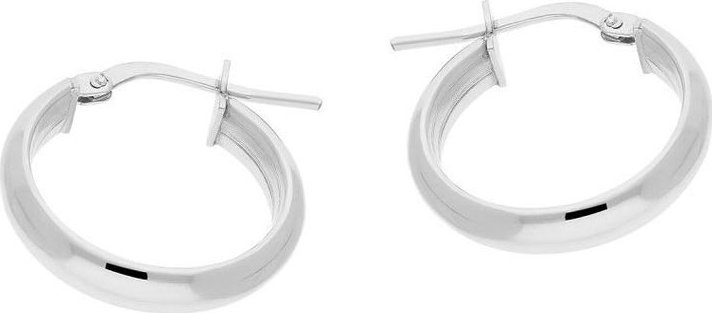 Lovrin Srebrne kolczyki 925 GŁADKIE KÓŁECZKA 2,50g