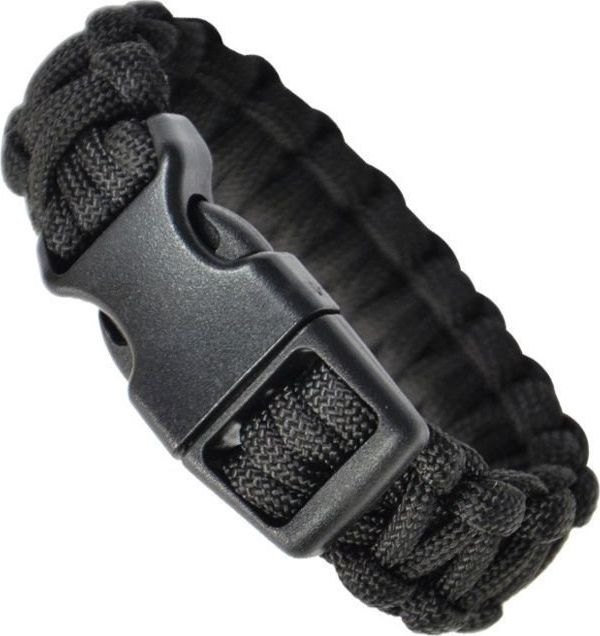Mil-Tec Mil-Tec Bransoleta Paracord 22mm Czarna M