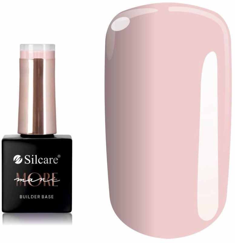 Silcare ManiMORE Builder baza do paznokci Light Pink 10g