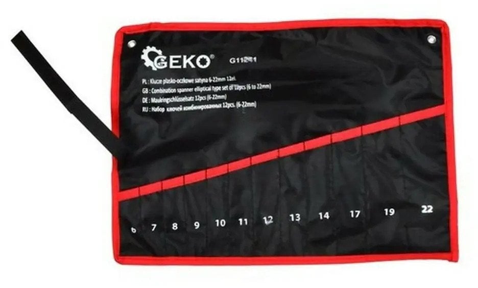 Pokrowiec - płachta na klucze 12el. 6-22mm (100)