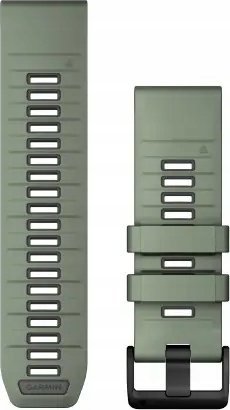 Garmin QuickFit-Armband 26 mm Silikon Zielony trawiasty/Grafit
