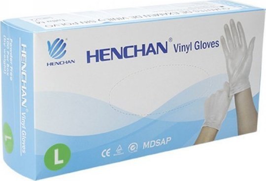 bigbuy wellness Rękawice jednorazowego użytku 100 uds L