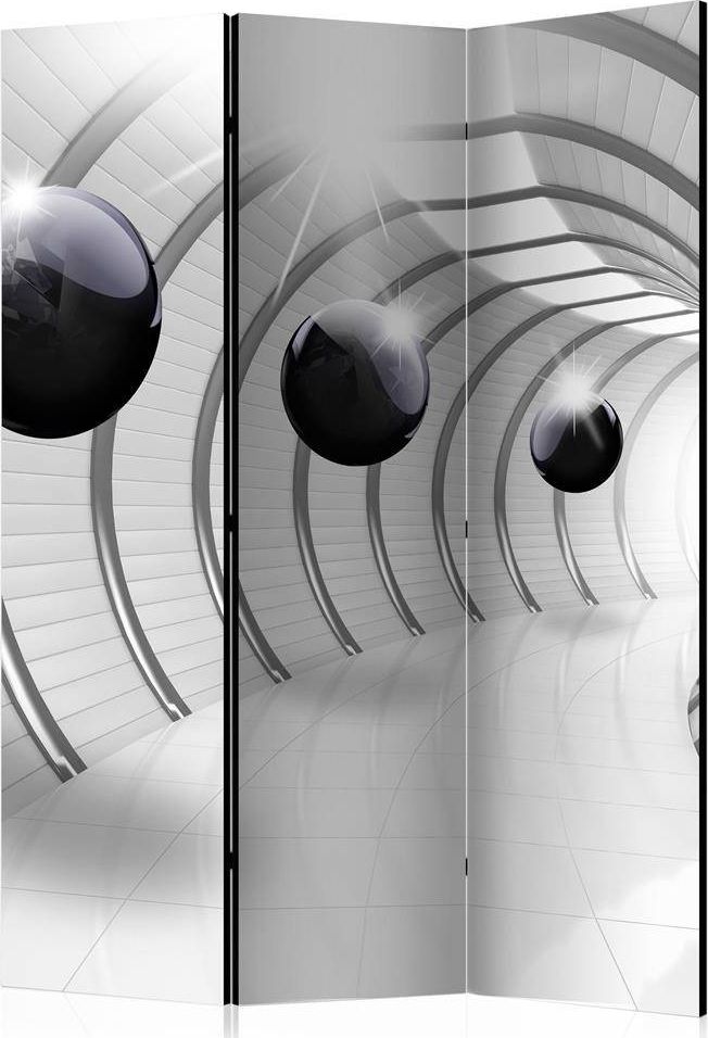 Artgeist Parawan 3-częściowy - Futurystyczny tunel [Room Dividers] uniwersalny