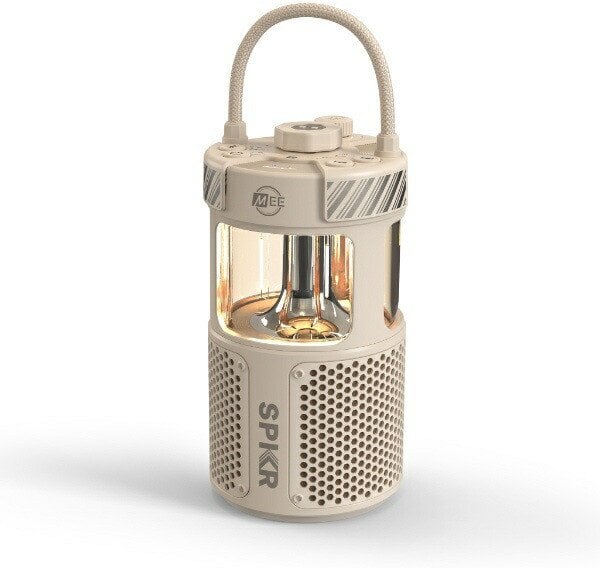 Mee Audio LightSPKR gĹoĹnik bluetooth bezprzewodowy lampa na kemping z funkcjÄ powerbank - Desert Sand