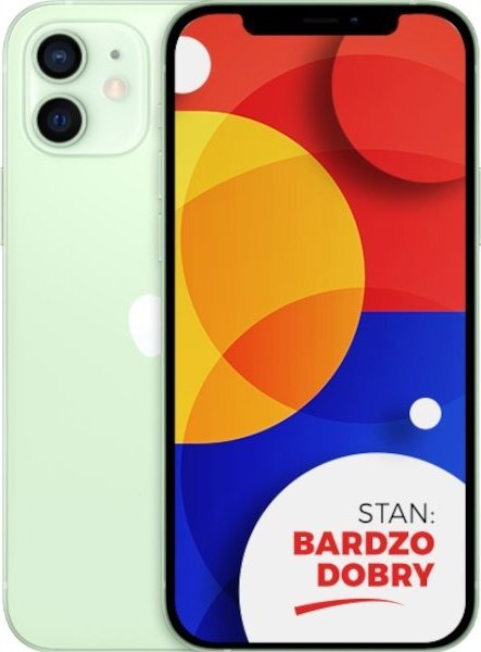 Smartfon Apple SMARTFON APPLE IPHONE 12 256GB GREEN 5G | KOLORY