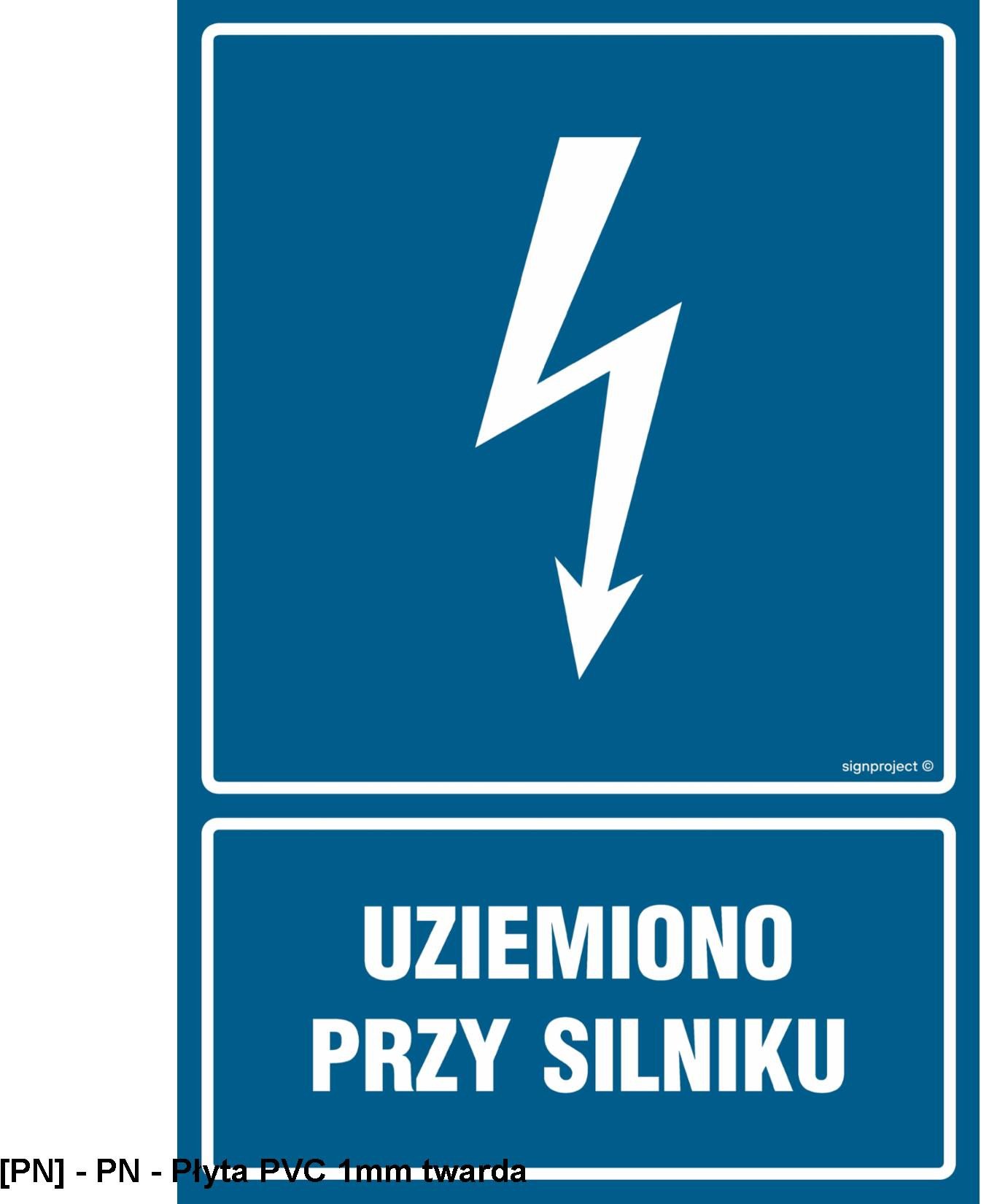 HG046 - Uziemiono przy silniku 50x75