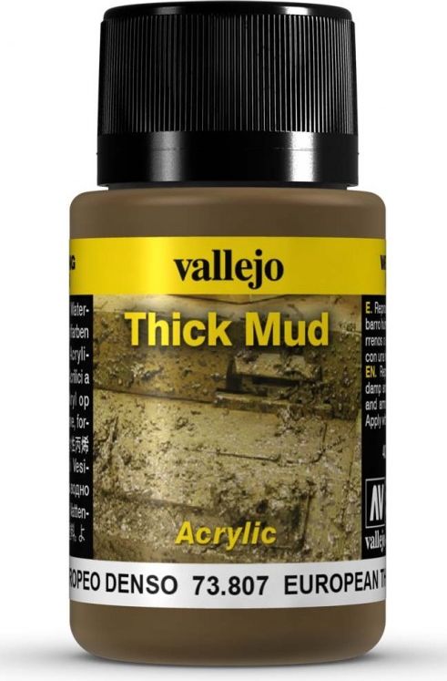 Vallejo Thick Mud - European Mud 40 ml