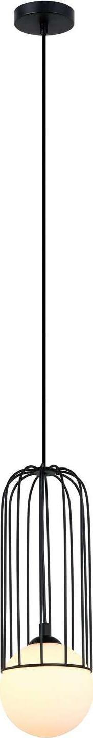 Lampa wisząca Italux Simon MDM-3938/1 BK