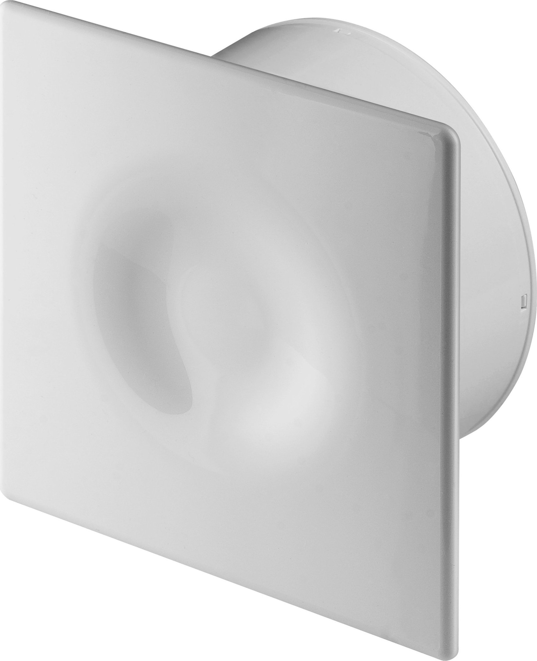 AWENTA Wentylator łazienkowy Loop Awenta WL100H fi100mm 42/70m3/h 4/6W 230V z czujnikiem wilgotności biały