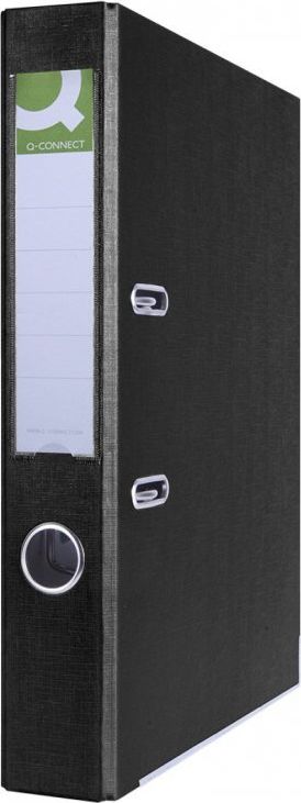 Segregator Q-Connect Hero 2-ringowy A4 55mm czarny (KF15987)