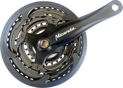 Miranda Mechanizm korbowy BETA 3 42-32-22 Z x 170 mm aluminium Miranda czarny box Uniwersalny
