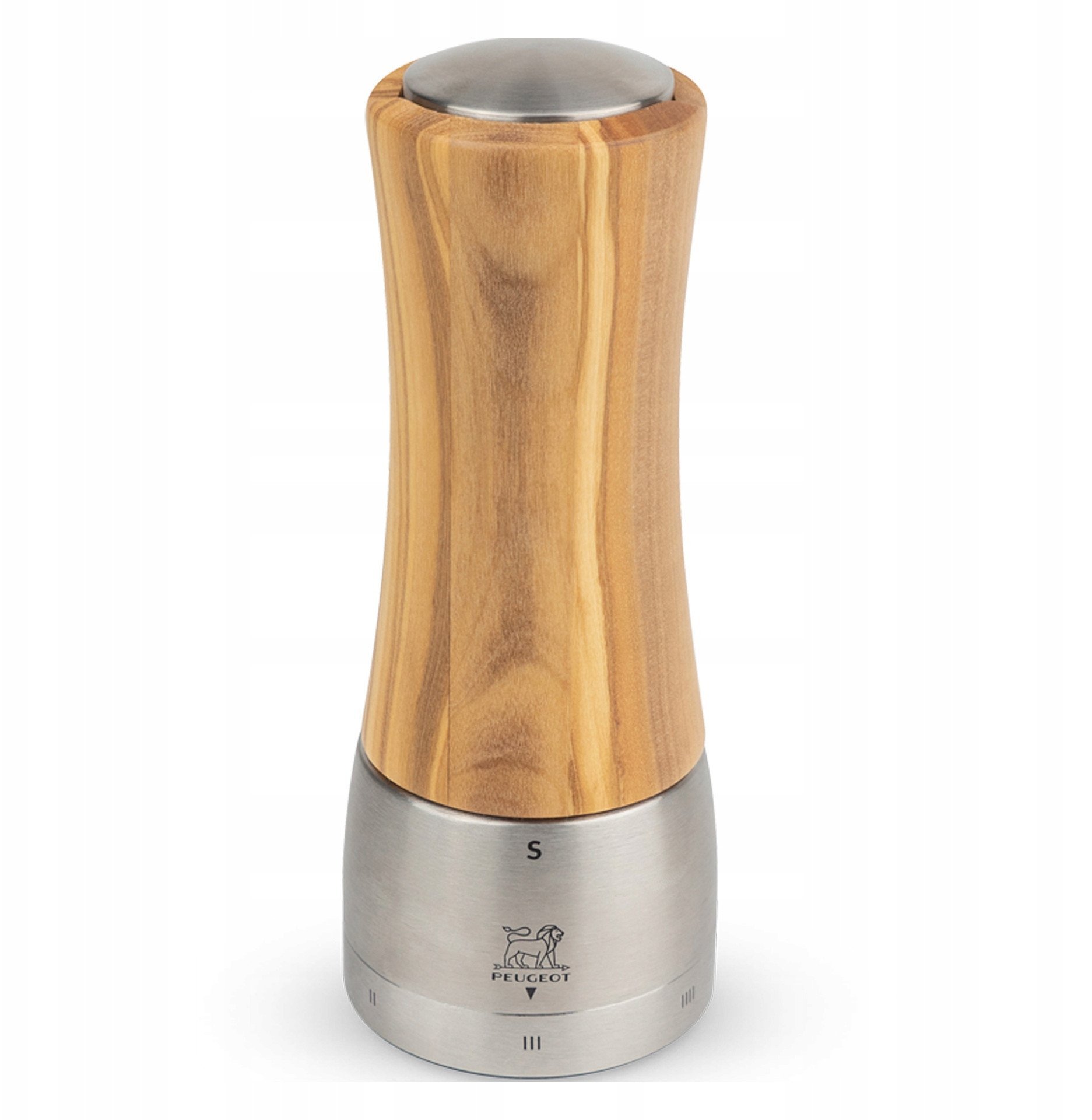 MADRAS Młynek do soli 16 cm, drewno oliwne, u-sele