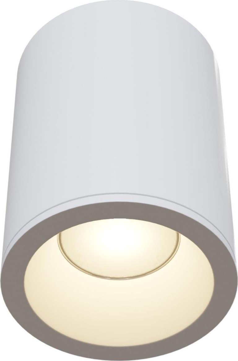 Lampa sufitowa Maytoni Downlight sufitowy Zoom C029CL-01W Maytoni do łazienki IP65 biały
