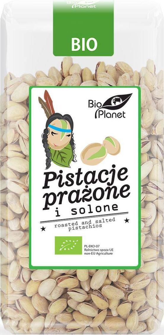 Bio Planet PISTACJE PRAŻONE I SOLONE BIO 300 g - BIO PLANET