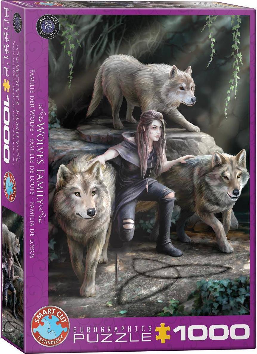 Eurographics Puzzle 1000 Siła w trzech Anne Stokes