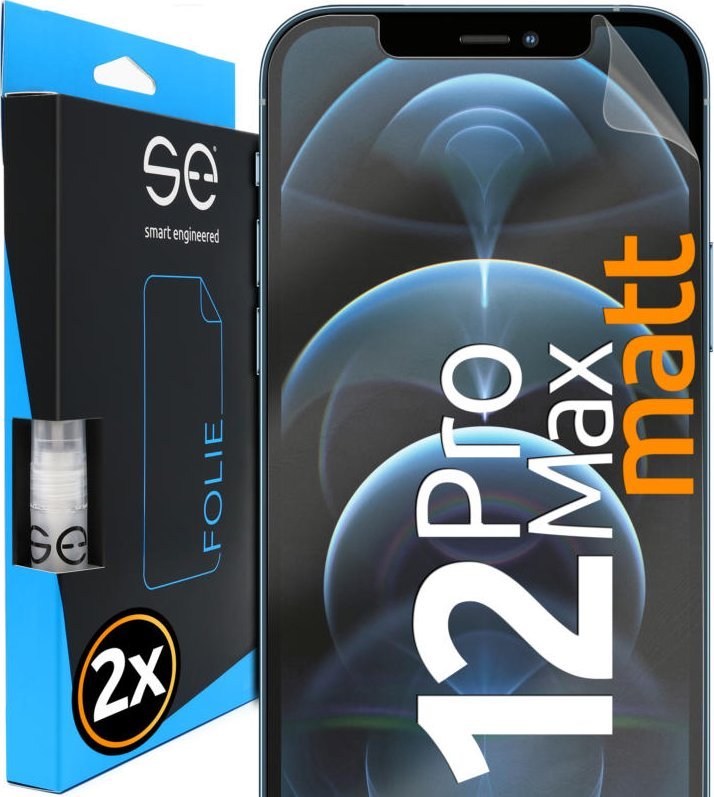 Smart Engineered smart engineered 2x3D Screen Protector for Apple iPhone 12 Pro Max matte