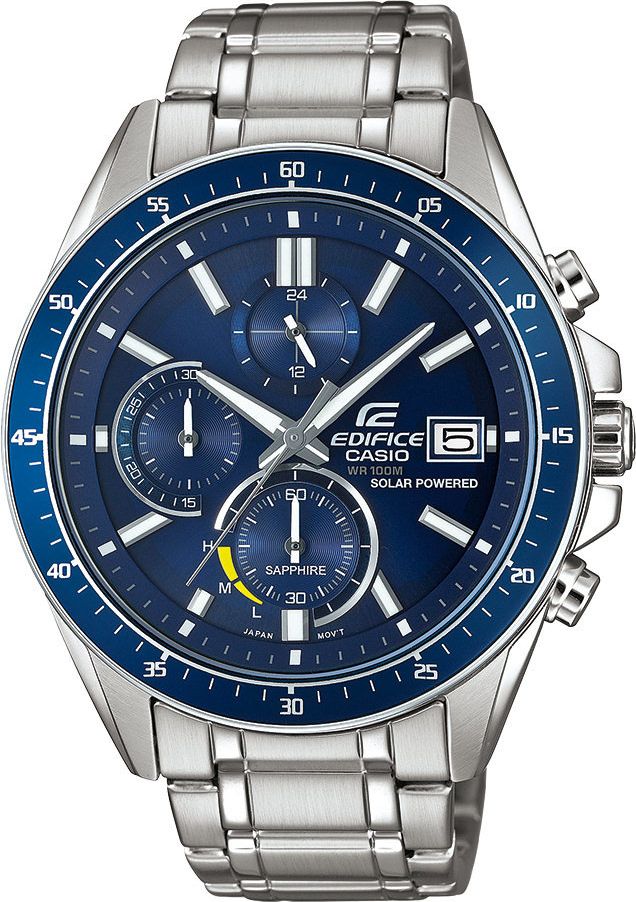 Zegarek Casio Męski EFS-S510D-2AV Edifice Chrono srebrny