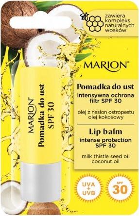Marion MARION_Lip Balm SPF30 ochronna pomadka do ust Olej Kokosowy 4,4g