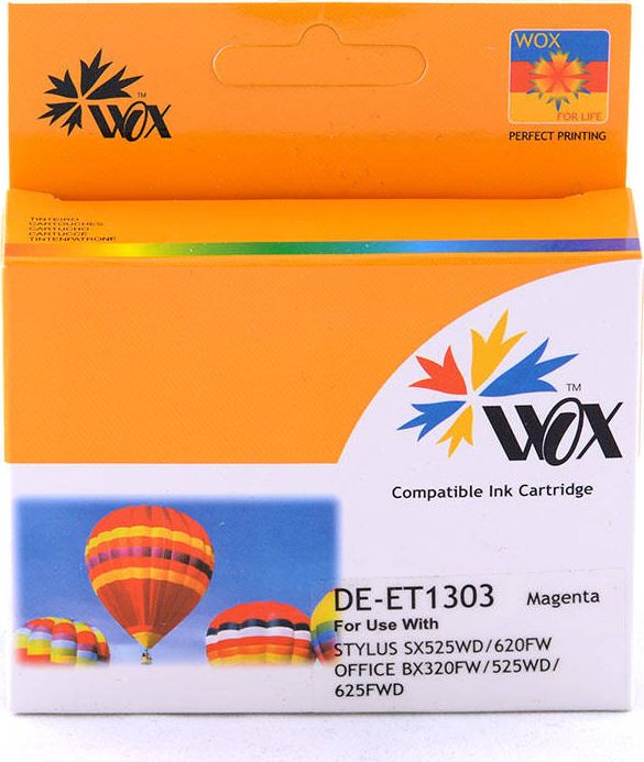 Tusz JetWorld Tusz Wox Magenta EPSON T1303 zamiennik C13T130340