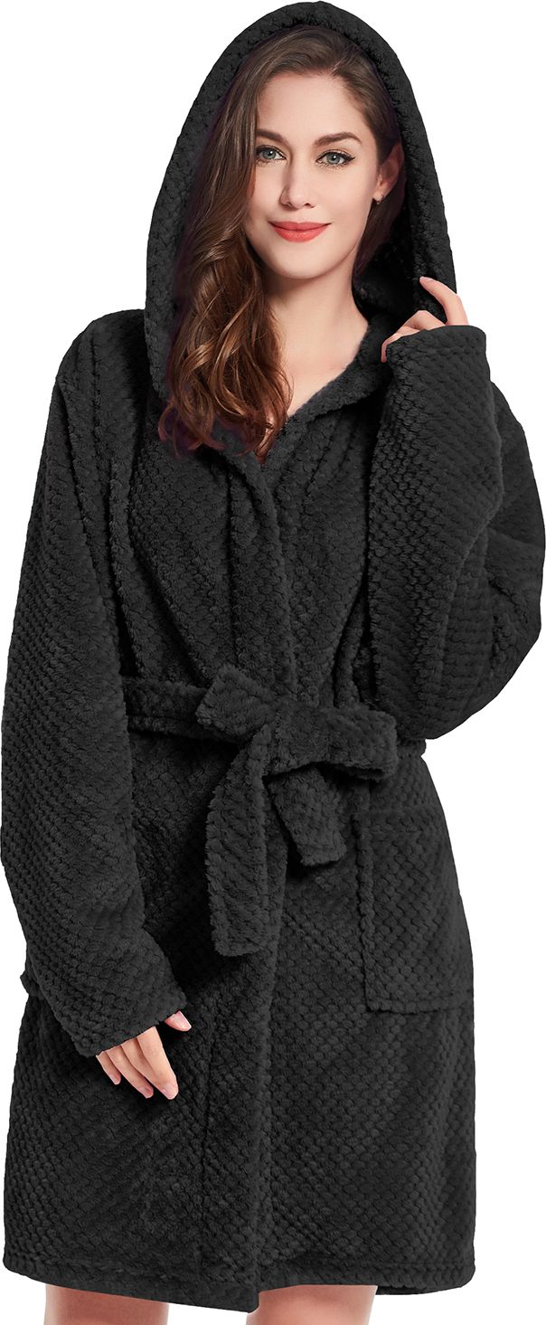 Decoking Szlafrok Sleepyhead czarny r. M