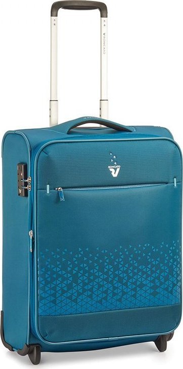 Roncato Mała kabinowa walizka RONCATO CROSSLITE 414853 Szmaragdowa