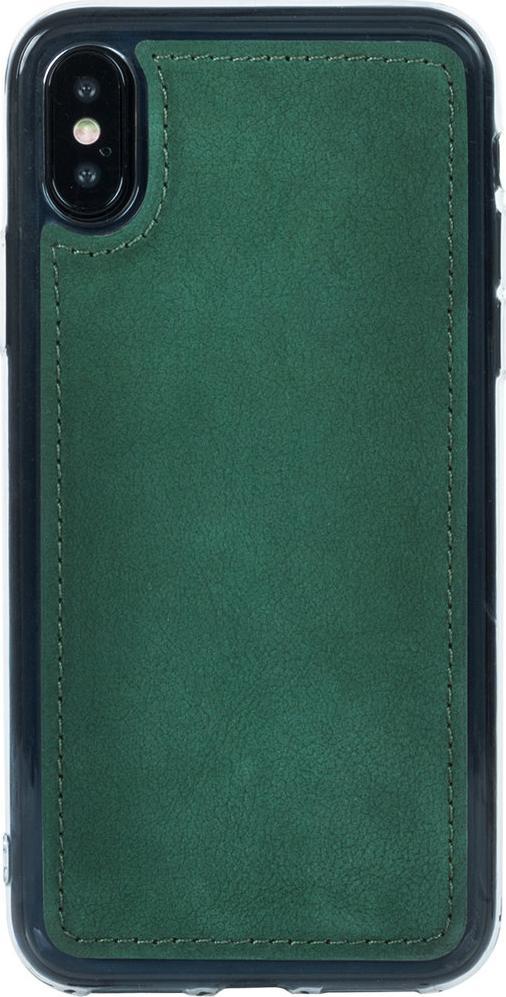 Surazo Back case - Nubuk Ciemny Zielony Huawei P10 Lite