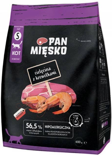 Pan Mięsko Cielęcina z krewetkami 400g