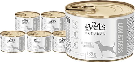 Dolina Noteci 4Vets Dog Low Stress 6x185g