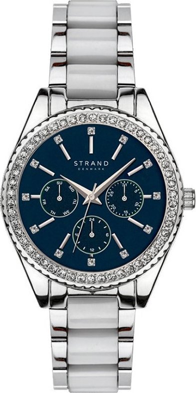 Zegarek Strand Zegarek damski Strand S729LMCLSC CYRKONIE srebrny