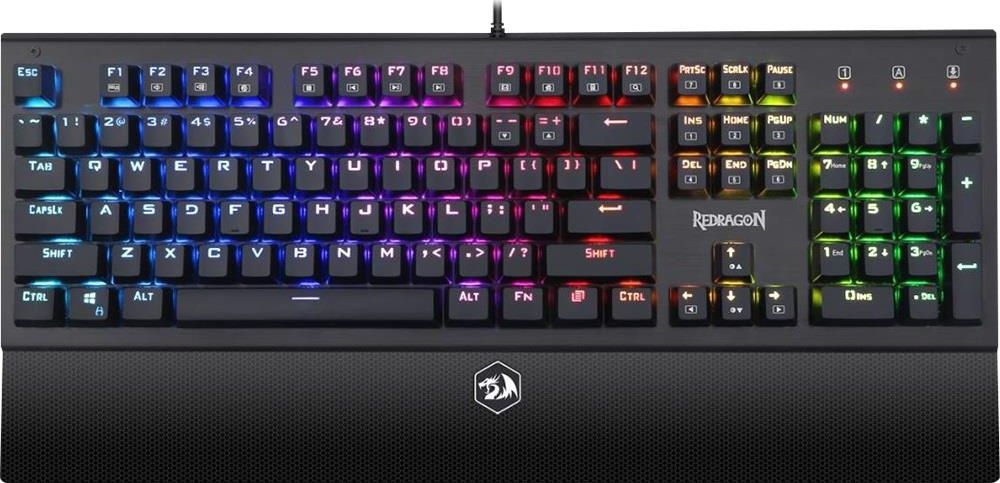 Klawiatura Redragon Aryaman K569 RGB Blue switch (RED-K569RGB)