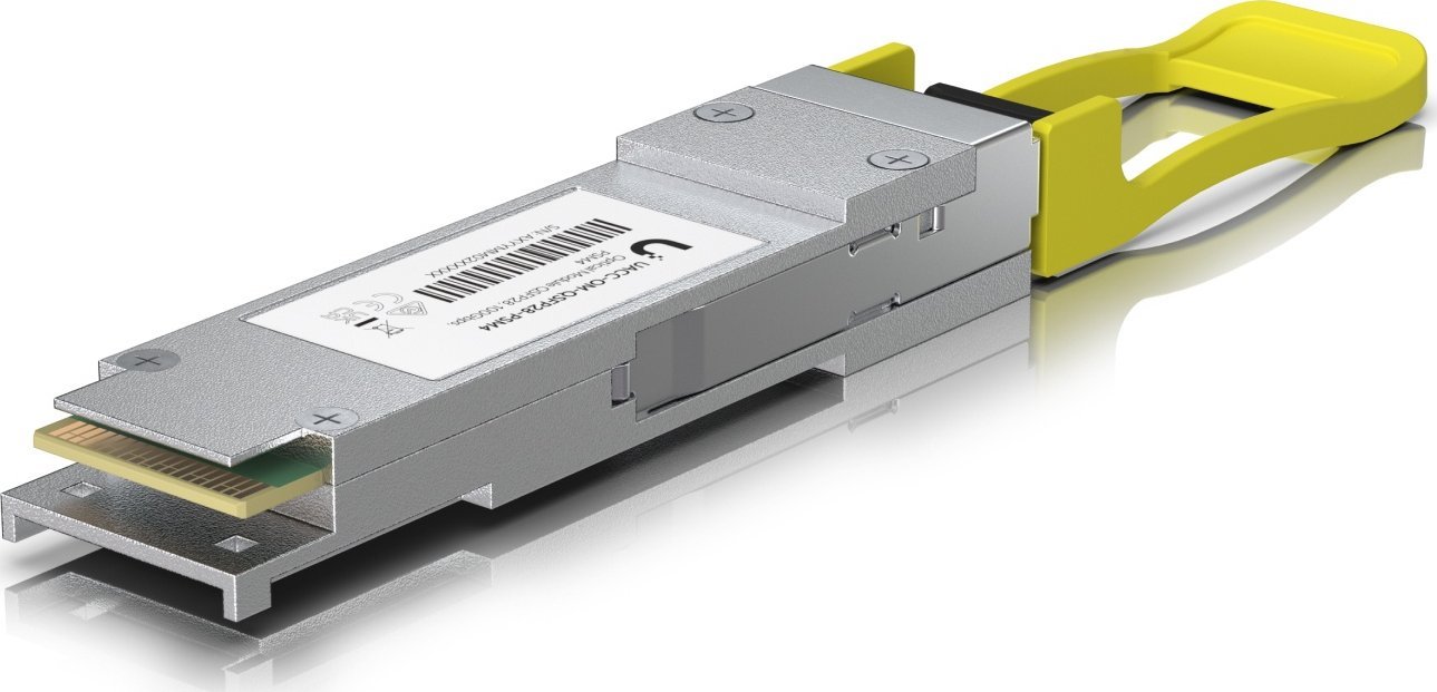 Ubiquiti UACC-OM-QSFP28-PSM4 moduł przekaźników sieciowych Swiatłowód 100000 Mbit/s QSFP28 / QSFP+