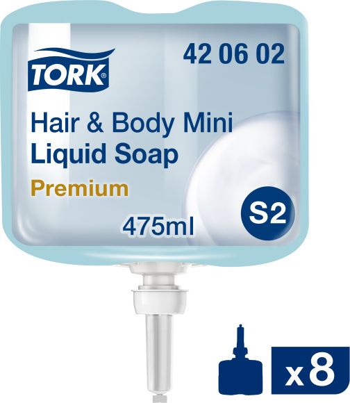 Tork Mydło w płynie do włosów i ciała - 475 ml