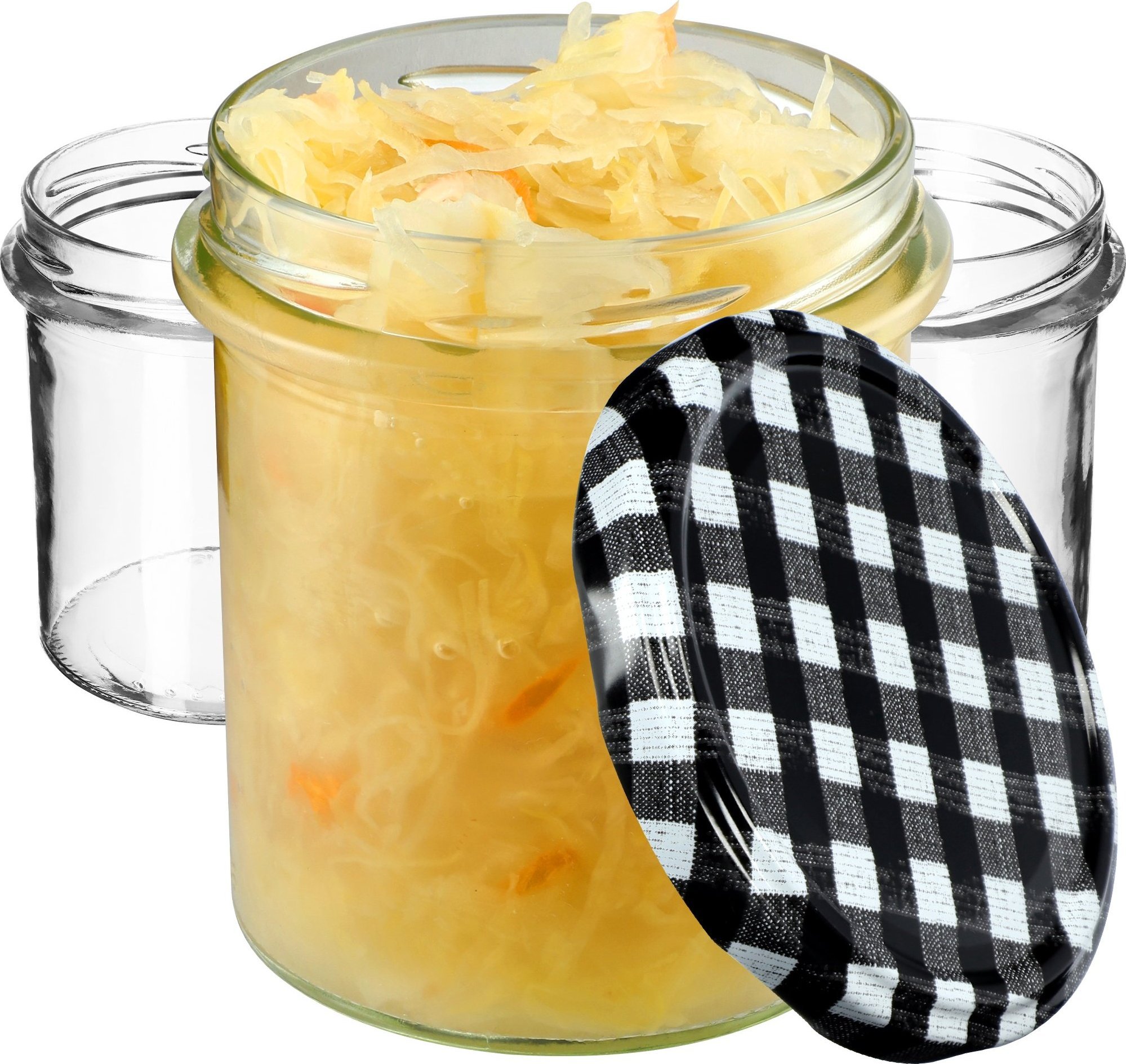 Kadax 50x Słoiki 350 ml Na Przetwory Dżem Wieczko fi82