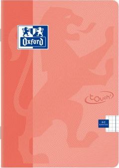 Oxford Zeszyt A4/60K kratka Touch Pastel (5szt) OXFORD