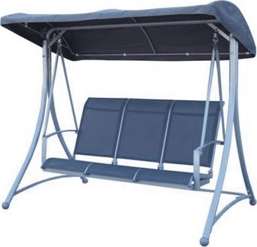 Hecht Berlin huśtawka ogrodowa bujana z daszkiem 3 osobowa