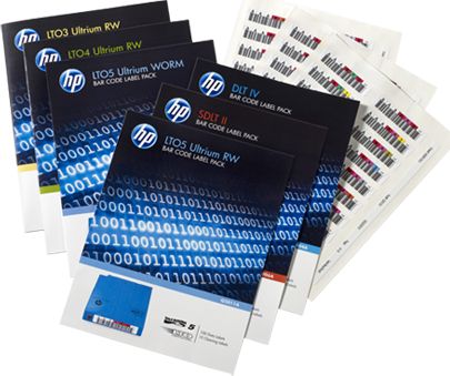 Taśma HP Etykiety do nośników LTO-5 Ultrium 110 szt. (Q2011A)