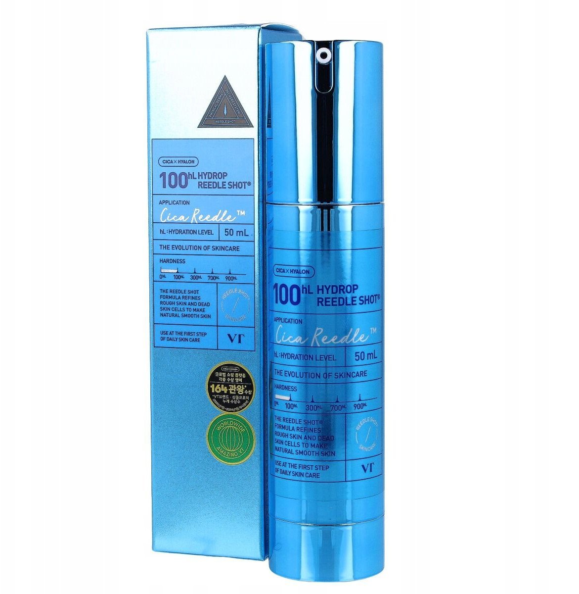 Vt Cosmetics Hydrop Reedle Shot 100 hl - Hydratační mikrojehličkový face booster - 50 ml