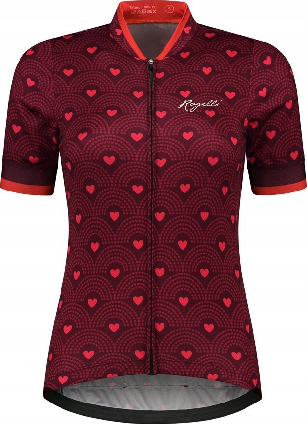 Rogelli Rogelli HEARTS - damska koszulka rowerowa