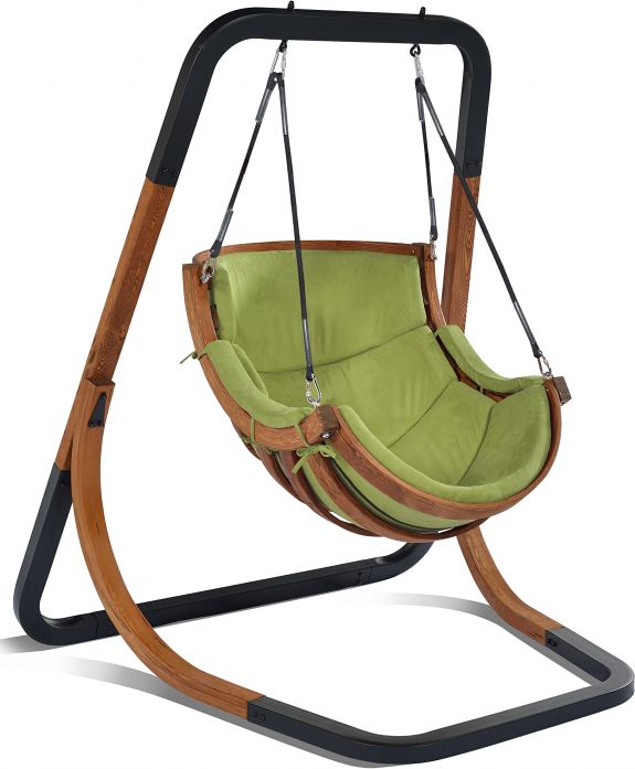 Elior Zielony fotel wiszący huśtawka - Pasos 2X