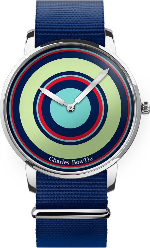 Zegarek Cavaldi Zegarek męski Charles BowTie CALSA.N.B niebieski